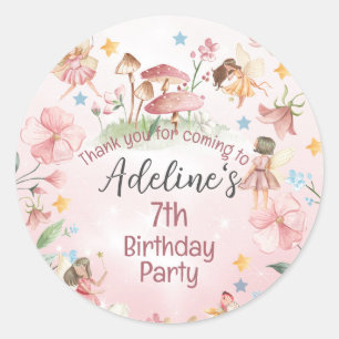 Personalised Magical Fairy Garden Stickers