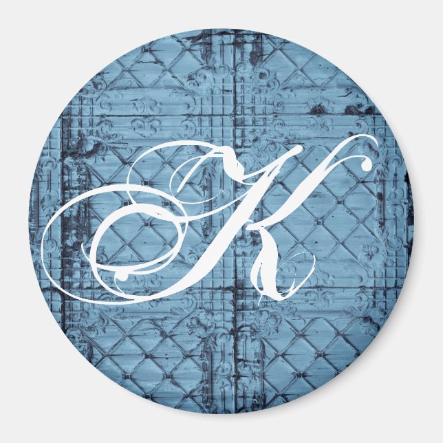 Personalised Magnet Rustic Tin Panel Ceiling Count (Front)