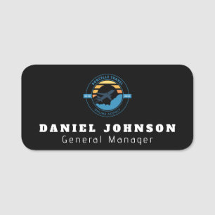 Personalised Magnetic Company Employee Name Tag
