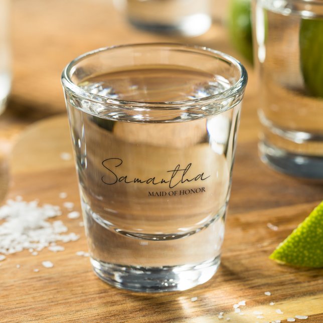 Personalised Maid Of Honour Gift Ideas Shot Glass (Creator Uploaded)