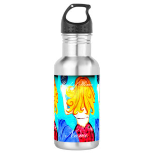 Personalised maid of honour mermaid 532 ml water bottle