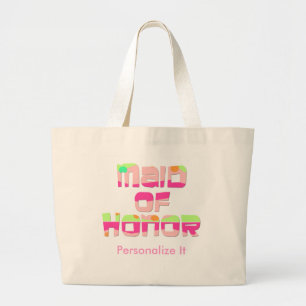 Personalised Maid of Honour Tote Bag