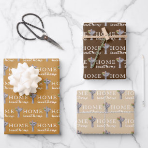 Personalised Mailbox Number Wrapping Paper Sheets