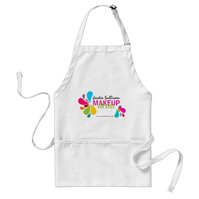 Personalised Makeup Artist Standard Apron (Front)