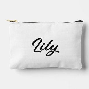 Personalised Makeup Bag, Custom Cosmetic Bag, Br Accessory Pouch