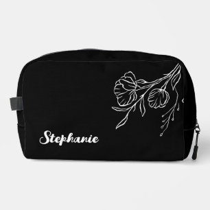 Personalised Makeup Bag Custom Script Name