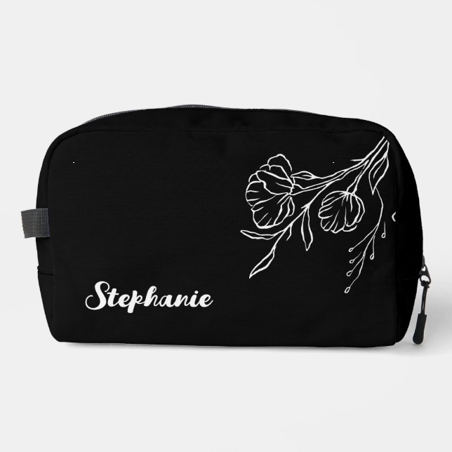 Personalised Makeup Bag | Custom Script Name  (Front)