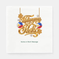 Personalised Maligayang Pasko Filipino Christmas P