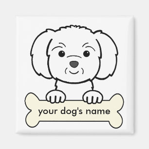 Personalised Maltese Magnet