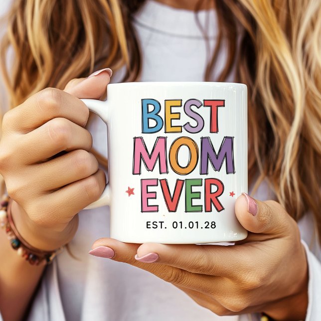 Personalised Mama Coffee Mug Best Mum Ever Gift (mothers day mug gift, first mothers day mug, birthday gift mug mom, christmas gift mug mama,)
