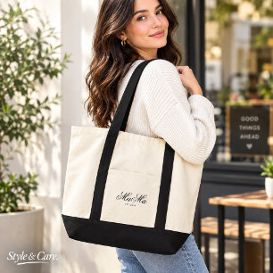Personalised Mama Est Classic Motherhood Tote Bag