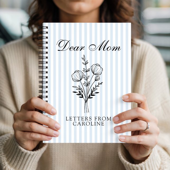 Personalised mama gratitude diary | Mother's day Notebook (birthday gift for mom journal, christmas gift for mom journal, personalized keepsake mom journal)
