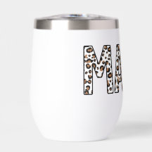 Personalised MAMA Leopard Print Est. 