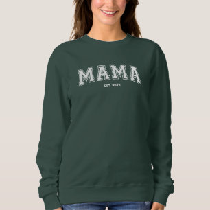 Personalised Mama Mum Mother's Day Gift Sweatshirt