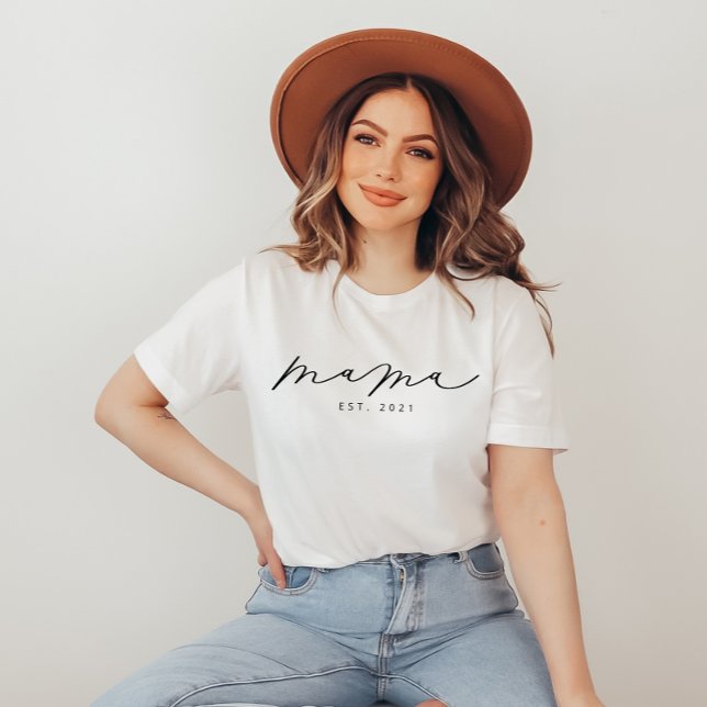 Personalised Mama T-Shirt (Creator Uploaded)