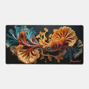 Personalised Mandelbrot Julia Set Desk Mat