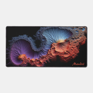 Personalised Mandelbrot Julia Set Desk Mat