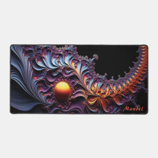 Personalised Mandelbrot Julia Set Desk Mat