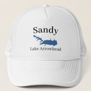 Personalised Map of Lake Arrowhead Classic Hat