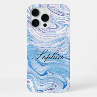 Personalised Marbel iPhone 16 Pro Max Case