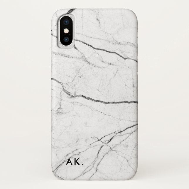 Personalised Marble iPhone X Case | CaseMate (Back)
