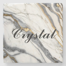 Personalised Marble Stone Coasters 