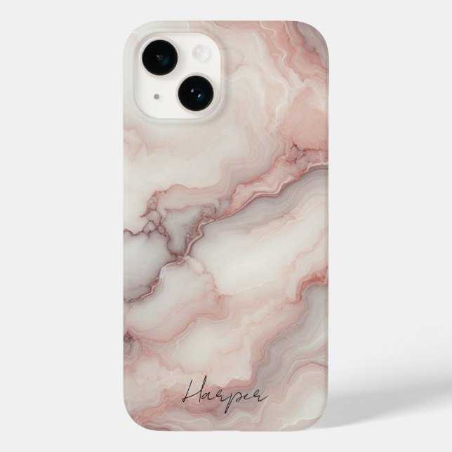 Personalised Marble Stone Phone Case (Back)