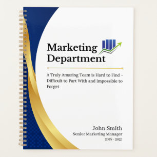 Personalised Marketing Department Planner