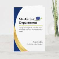 Personalised Marketing Department Promotion Quote