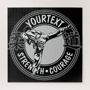 Personalised Martial Arts JUDO Japan Combat Sport Jigsaw Puzzle