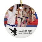 Personalised Martial Arts Karate Photo Christmas