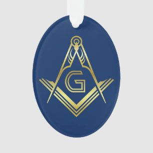Personalised Masonic Christmas Ornaments
