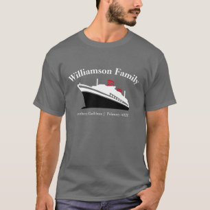 Personalised Matching Family Cruise T-Shirt