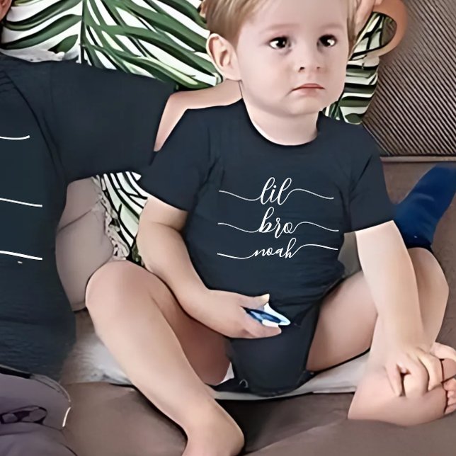 Personalised Matching little Brother Baby Bodysuit (Creator Uploaded)