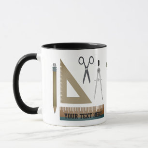Personalised Maths Teacher Appreciation Gift Mug