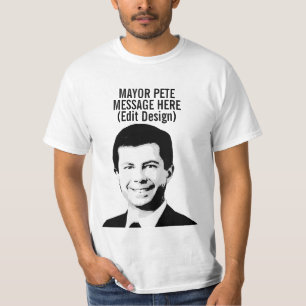 Personalised Mayor Pete T-Shirt