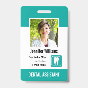 Personalised Medical Employee Logo Photo ID Badge