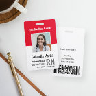 Personalised Medical Employee Photo ID