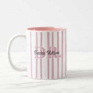 Personalised Medical Professional Gift Two-Tone Coffee Mug