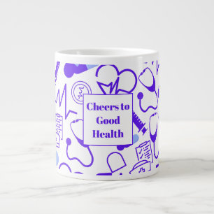 Personalised Medical Theme Healthcare Professional Large Coffee Mug