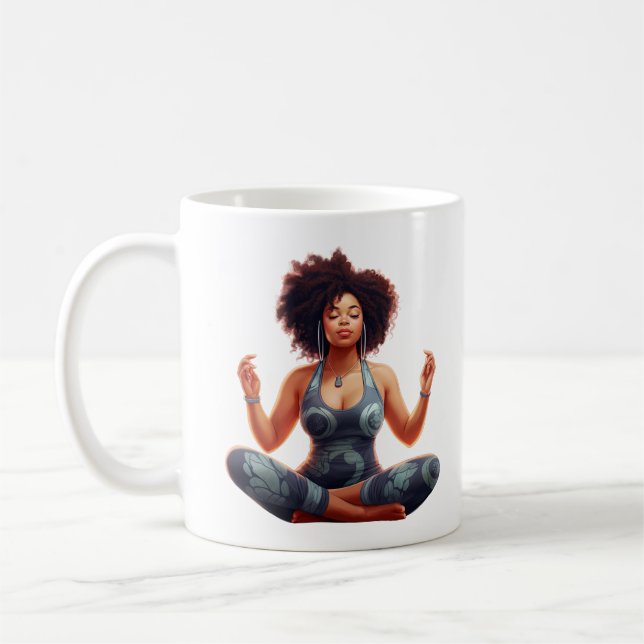 Personalised Meditation Mug (Left)