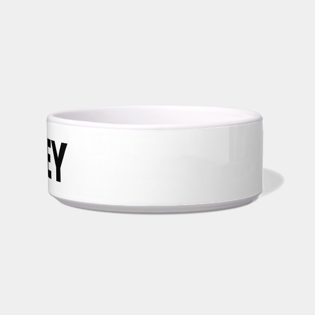 Personalised medium sized Pet Bowl (Right)