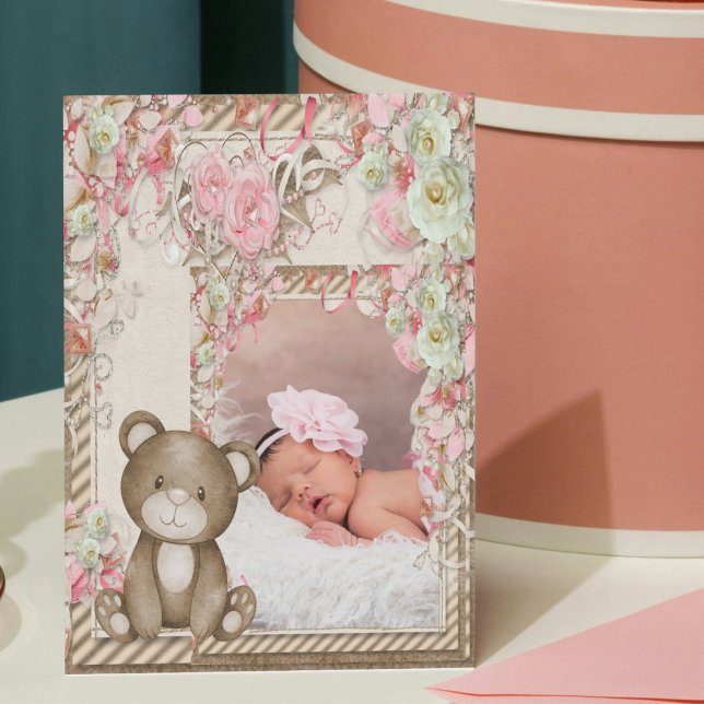 Personalised Meet Our New Baby Announcement  (Creator Uploaded)