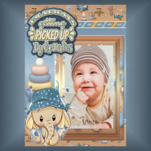 Personalised Meet Our New Baby Announcement