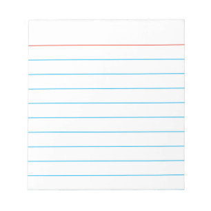 Personalised Memo Pad with Business Lines
