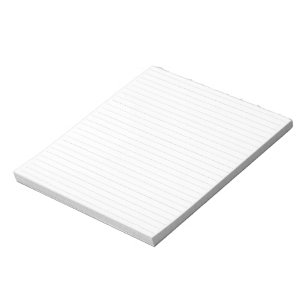Personalised Memo Pad with Business Lines