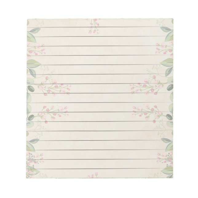 Personalised Memo Pad with Business Lines (Front)