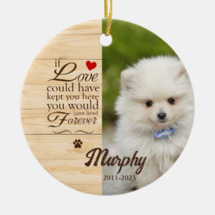 Personalised Memorial Dog/Cat Christmas Ornament