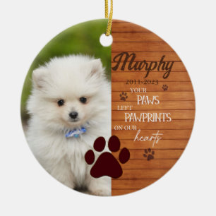 Personalised Memorial Dog/Cat Christmas Ornament