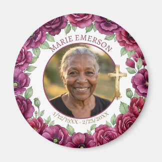 Personalised Memorial Remembering | Photo Magnet